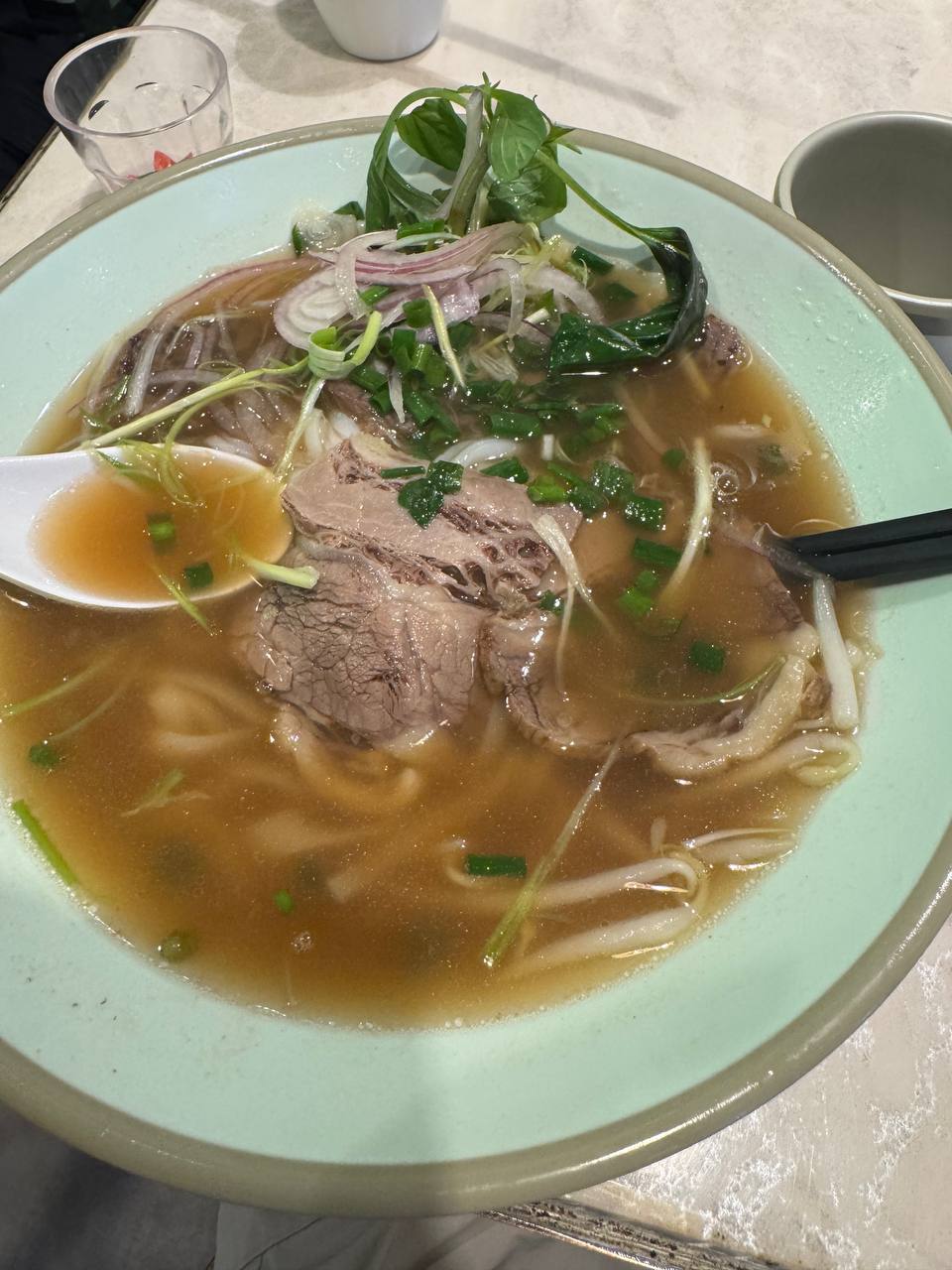 Beef noodle soup