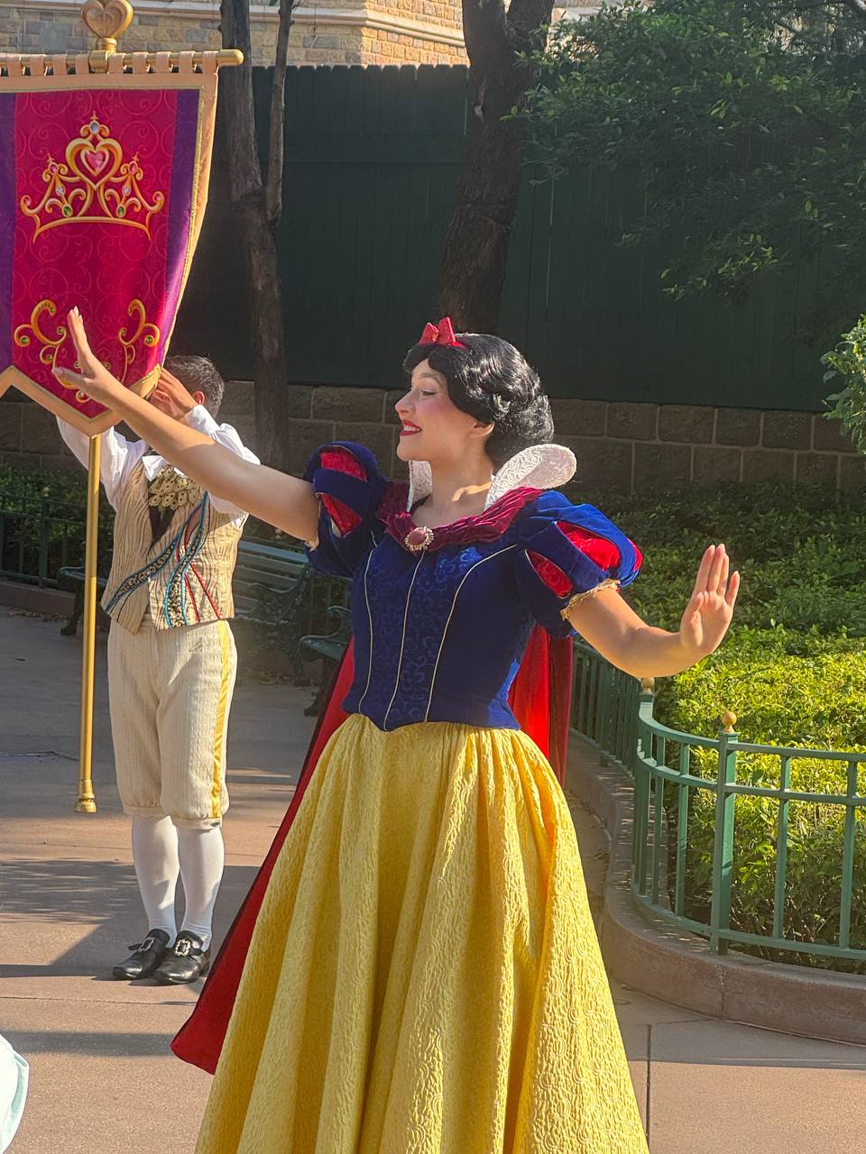 Snow White at Hong Kong Disneyland